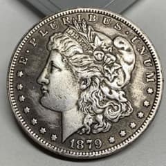 古銭 1879年 モルガンダラー 1ドル アメリカ文化コイン レア - メルカリ