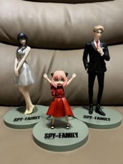 SPY×FAMILY 스파이 패밀리 피규어 3체 세트 *상자 없음