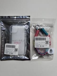 mojojojo×マカロニエッジストラップ iPhone14用クリアスマホケースのサムネイル