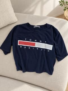 REPEAT MARK ネイビー 半袖 Tシャツ ロゴのサムネイル