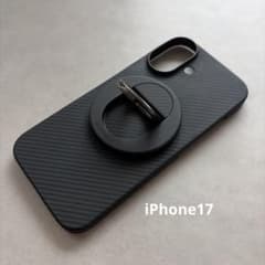 PITAKA iPhone17用ケース MagSafe対応 マグネット式 リング - メルカリ
