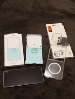 [미품·SIM 프리]Galaxy Z Flip7 순정 케이스·Spigen 첨부