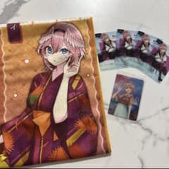 ホロライブ 鷹嶺ルイ 極楽湯 タオル ウエハースカード まとめ売り
