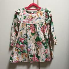 すぅちゃんママ専用 花柄 ワンピース 韓国子供服 2枚セットのサムネイル