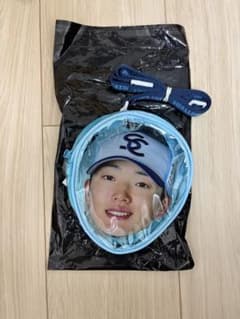 東京ヤクルトスワローズ 2026 CREW 選手フェイスポーチ　長岡秀樹　選手のサムネイル