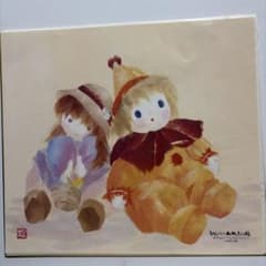 しゅんこう和紙ちぎり絵 　　　　　教材No.N-142 なかよしのサムネイル