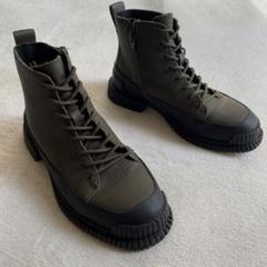 【美品✨】Camper PIX ハイカットスニーカー　レザー　サイドジップ　35 美品✨】Camper PIX ハイカットスニーカー レザー サイドジップ