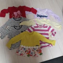 女の子95トップス７枚セットのサムネイル