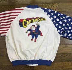 CAPTAIN SANTA キャプテンサンタ ブルゾン サイズM スーパーマン 