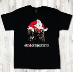 Ghostbusters 고스트 버스터스 서양화 블랙 T 셔츠 XL