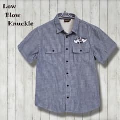 Thumbnail of LOWBLOW KNUCKLE ローブローナックル ワークシャツ ヒッコリー