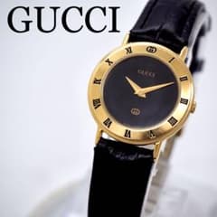640 稼動 GUCCI 時計 レディース 新品ベルト 3000L ゴールド - メルカリ
