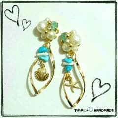 マーメイドピアス アズール ワンウェイ H&M ザラ マウジー チチカカ イングのサムネイル