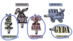 GYDA BUNNY ジェイダバニー ヘアクリップ 3種セットのサムネイル