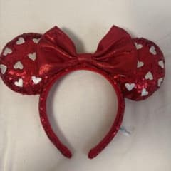 東京ディズニーリゾート カチューシャ スパンコール ハートのサムネイル