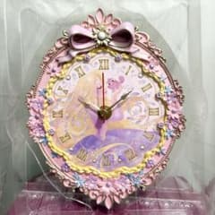 【廃盤・希少】ディズニーストア限定 ラプンツェル　時計 壁掛け 置き時計 廃盤・希少】ディズニーストア限定 ラプンツェル 時計 壁掛け 置き時計