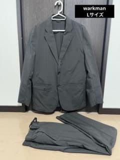 よし⭐︎様WORKMAN グレー カジュアルスーツセットのサムネイル