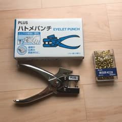 【iooo様専用】ハトメパンチ＊ハトメ画鋲セットのサムネイル
