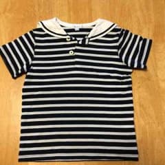 a. v. vのセーラーカラーTシャツ120㎝のサムネイル