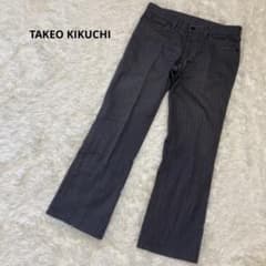 TAKEO KIKUCHI パンツ きれいめ カジュアル ヘリンボーン 2 Mのサムネイル