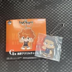 一番くじ 劇場版ハイキュー!! G賞 烏野アクリルチャームのサムネイル