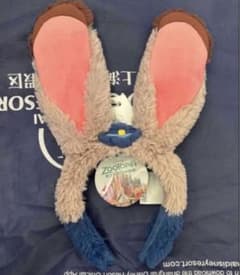 上海ディズニー ズートピア ニック ジュディ カチューシャ ファン