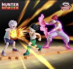 HUNTER×HUNTER GI편 곤 킬루아 히소카 피규어 3체