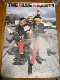 ザ・ブルーハーツ ON TOUR 1989 ポスター - メルカリ