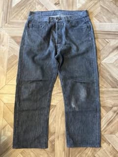 Levi's 501 mide in USA stripe black80年代のサムネイル