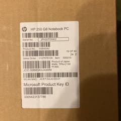 HP 250 G8 Note book PCのサムネイル