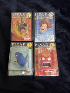 Happyくじ PIXAR フェイスマグネット 4種セットのサムネイル