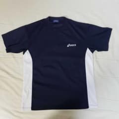 アシックス Tシャツ ネイビー Lサイズのサムネイル