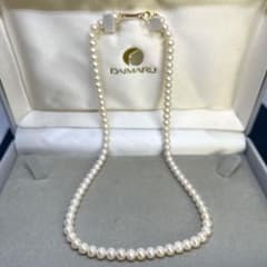 TASAKI タサキ ベビーパール ネックレス 真珠 k18 5-5.5mm - メルカリ