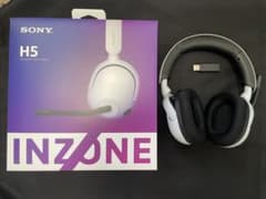 ワイヤレスゲーミングヘッドセット INZONE H5: WH-G500:ホワイト