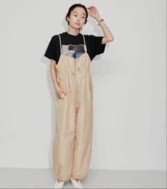 アダムエロペ シャイニータフタ撥水ロンパース - メルカリ