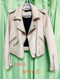 ZARA   ライダースジャケット　ピンクのサムネイル