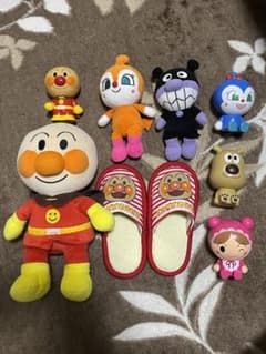 アンパンマン ぬいぐるみ スリッパ プリちぃビーンズ おっきなマスコットのサムネイル
