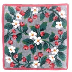 フェイラーハンカチ　ジューンベリー　白い花 ～実りのハピネス～のサムネイル