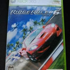 【リッジレーサー6】XBOX360  キズあり 動作問題なしのサムネイル