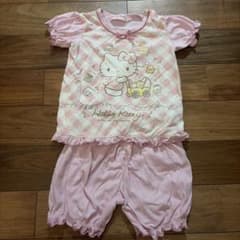Hello Kitty ベビーパジャマ 上下セット 95cmのサムネイル