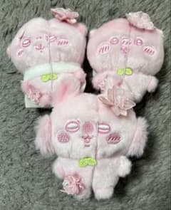 ちいかわ ぬいぱれっと さくらいろ マスコット② 3体セット - メルカリ