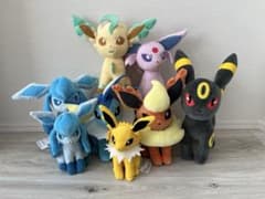 【新品タグ付！】Pokémon イーブイフレンズ ぬいぐるみ8体セット ポケモン