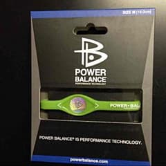 POWER BARANCE 新品未使用品 グリーンホワイト M 19.0cmのサムネイル