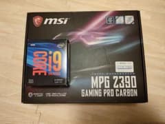 i9 9900KF & MPG z390 gaming pro carbonのサムネイル