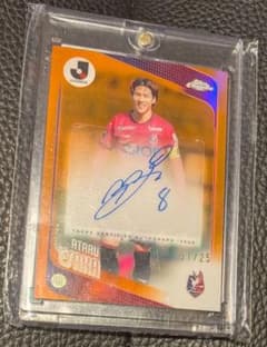 Topps Chrome 江坂任 ファジアーノ岡山 25枚 ファーストナンバー