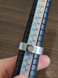 カルティエ アニバーサリーリング k18wg au750 ダイヤモンド 52 - メルカリ