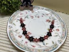 現品限り！ハンドメイド ビーズブレスレット レッド×ブラック　ハロウィンのサムネイル