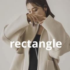 rectangle ランタンスリーブニットブルゾンのサムネイル
