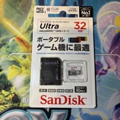 新品　SanDisk Ultra microSDXC UHS-Iカード 32GBのサムネイル