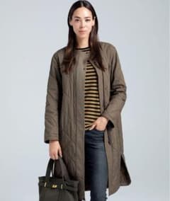 23区 新品 44サイズ シレータフタツイル キルティングコートのサムネイル